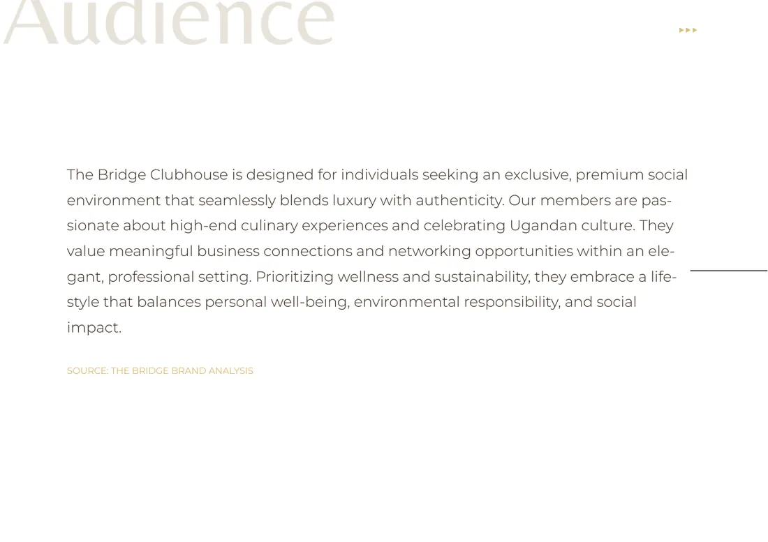 Brand manual, page 10: Target audience