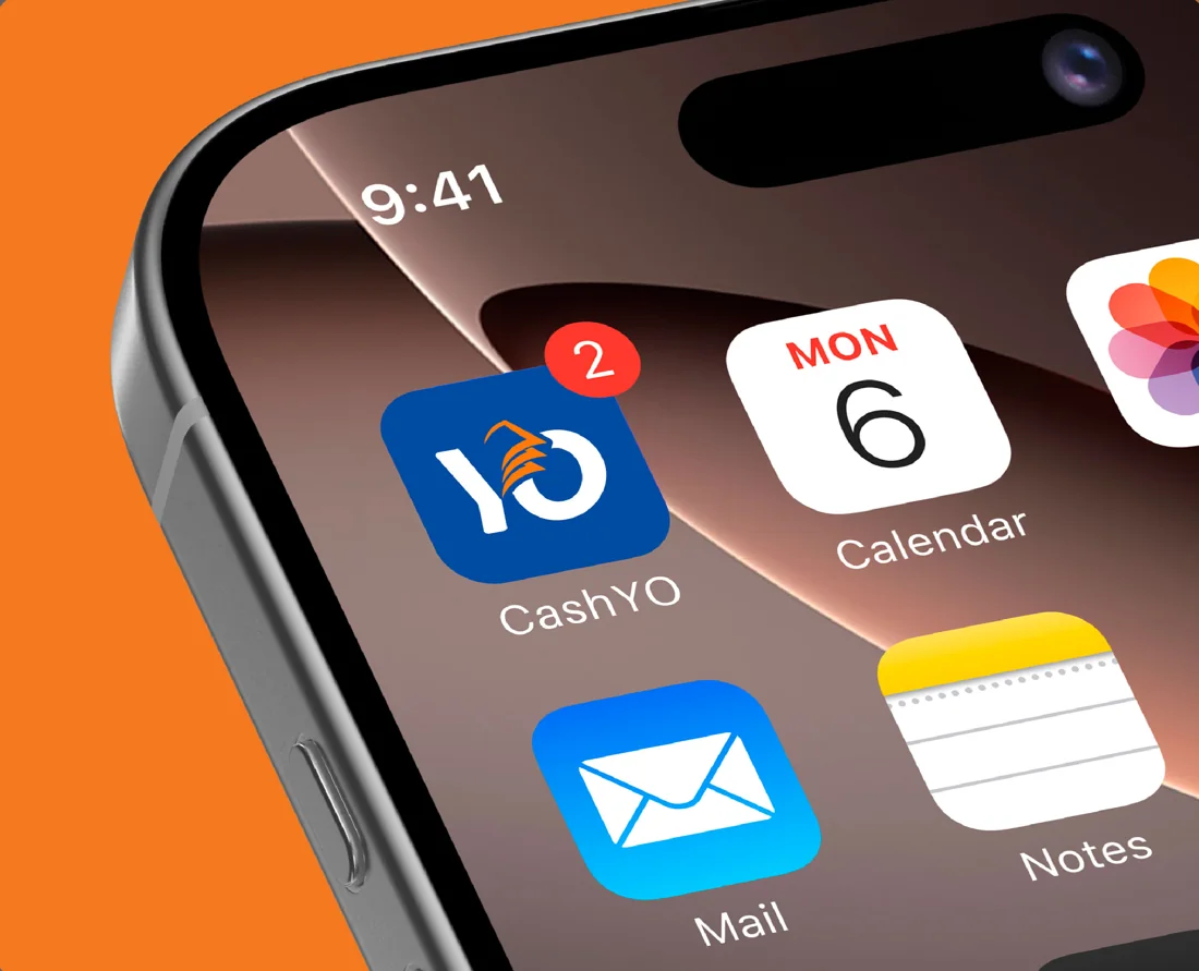 App icon on a home screen, direction 03