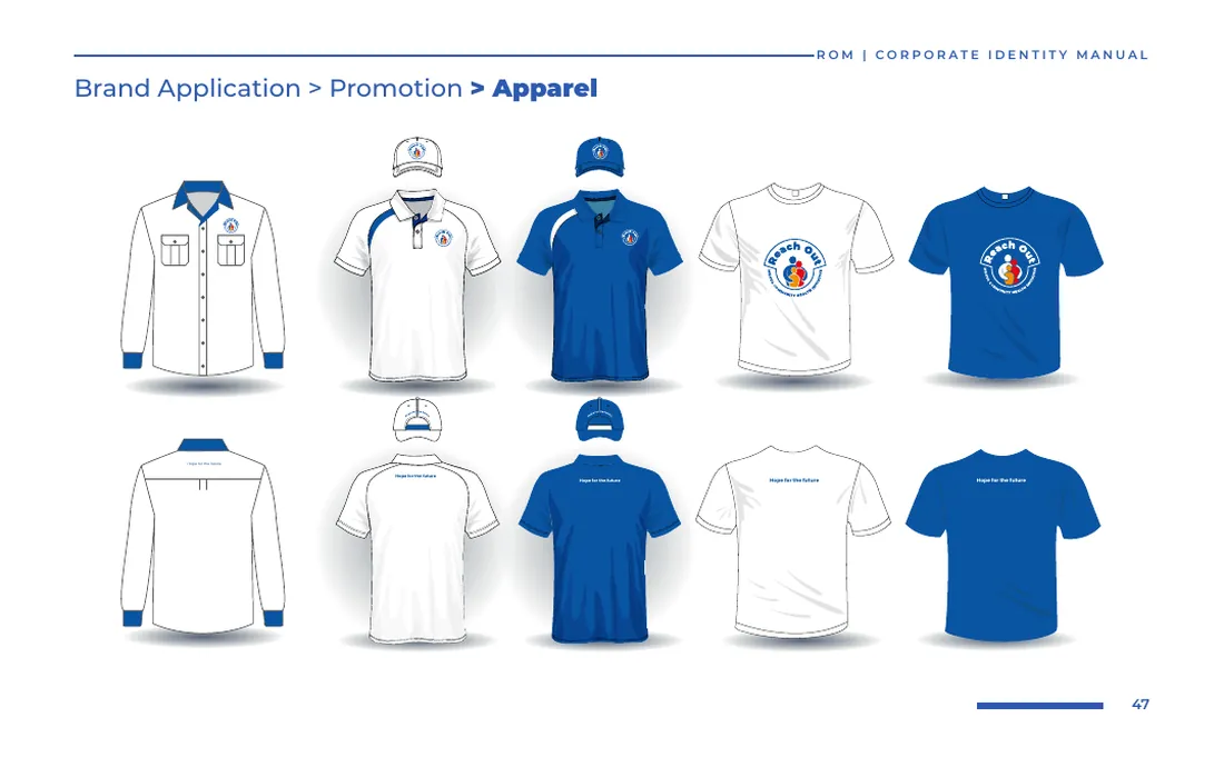 Brand manual: Apparel