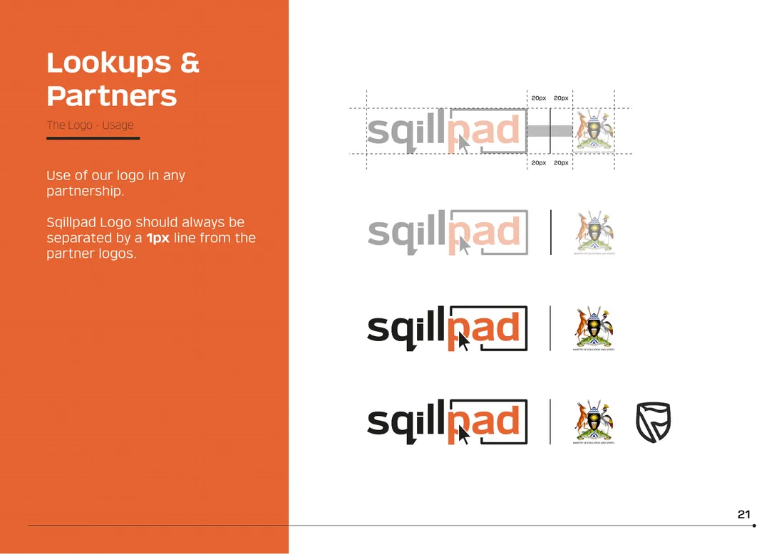 Brand manual: Lookups and partners