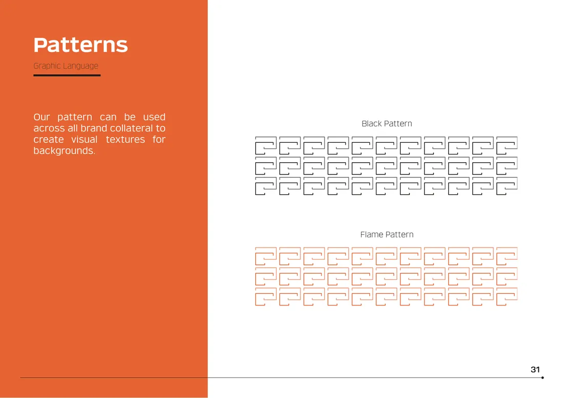 Brand manual: Patterns