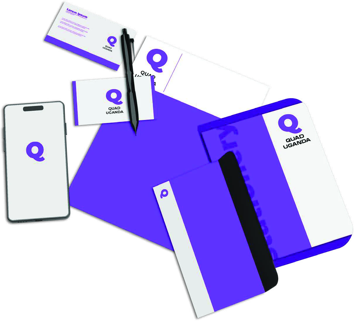 Branding & Identity — An identity applied across stationery and digital touchpoints.