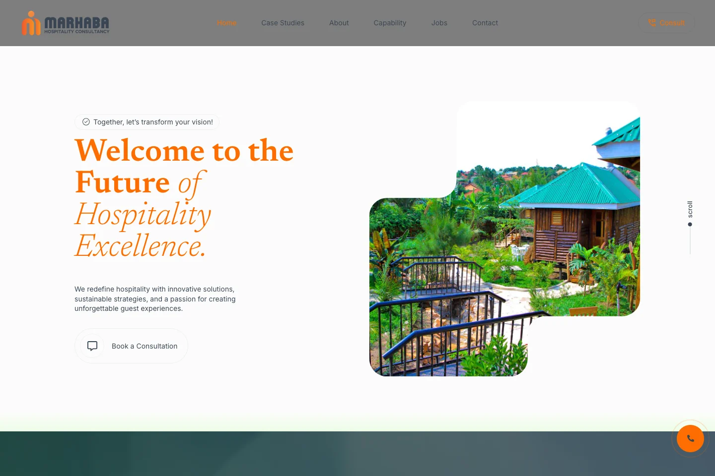 Marhaba Consultancy website