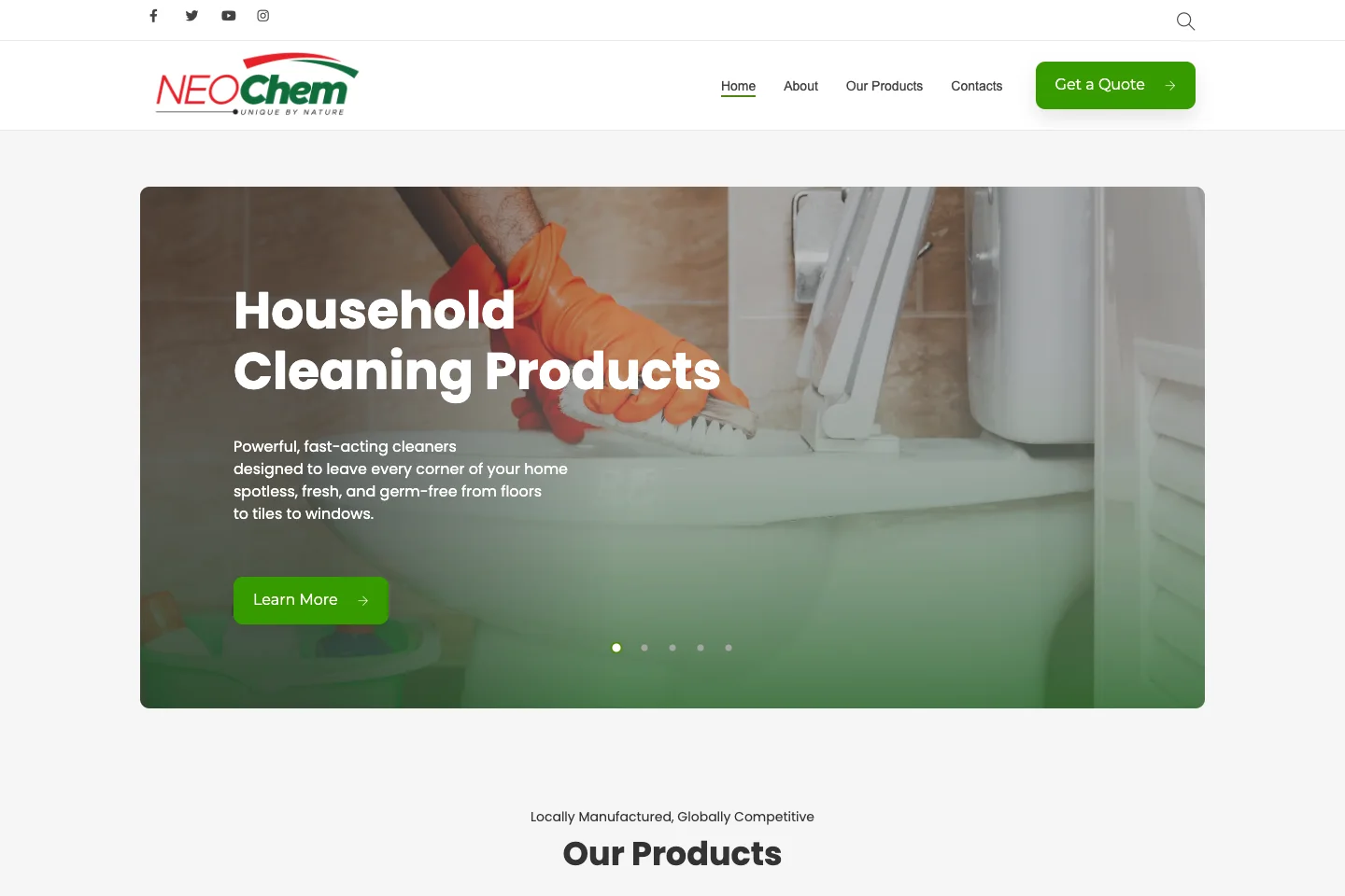 Neochem website